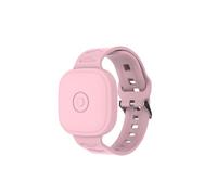 Life360 Mate - Cinturino per orologio da polso per Tile Bluetooth Tracker, WUNIAK Watch Band Design Custodia protettiva in morbido silicone, portatile, antigraffio, antiurto, rosa