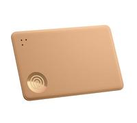 Life360 Slim - Localizzatore e tracker Bluetooth per portafogli, etichette di bagagli, passaporti e altro. Compatibile con iOS e Android. Trova telefono. Pacchetto da 1 (Dune)