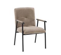 Lifea Flex tessuto - Sedia imbottita Marrone