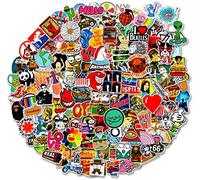 LIFEBE 300 Pz Cool Random Waterproof Stickers, Vinyl Skateboard Stickers, Variety Pack per laptop, custodia da viaggio, bottiglia d'acqua, auto, bicicletta, regalo per ragazzi e adulti
