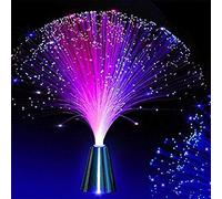 LifeBest Bella Luce Romantica in Fibra Ottica Che Cambia Colore della Lampada a Luce Notturna a Fibra Ottica a LED Home Living Interior Design