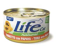 Life Cat Natural con Frutta 85 gr: Tonno con Papaya