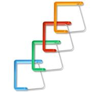 LifeChic Fermatovaglia da Tavolo - Confezione Multipack 3x4 Pezzi (Totale 12) - Clip Ferma Tovaglia in Metallo e Plastica - Colori Assortiti per Interno, Giardino e Picnic