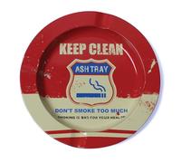 LifeChic Posacenere Rotondo Ø 13,5 cm in Plastica - Keep Clean | Interni ed Esterni per Casa, Bar, Ufficio, Ristoranti, Hotel e Giardini