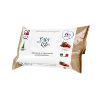 LifeChic Salviette Baby con Argan, per Pelli Sensibili, Senza Alcol, Delicate sulla Pelle, Ph 5.5, Delicatamente Profumate, 72 pezzi (1 Confezione)