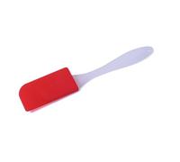 LifeChic Spatola in Silicone 19 cm Rossa - Resistente e Sicura per la Cucina - Ideale per Mescolare, Spalmare e Cuocere - Per Pentole Antiaderenti