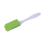 LifeChic Spatola in Silicone 19 cm Verde - Resistente e Sicura per la Cucina - Ideale per Mescolare, Spalmare e Cuocere - Per Pentole Antiaderenti