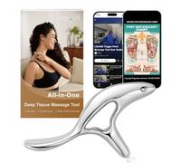 lifechill Strumento di massaggio dei punti trigger per alleviare il dolore dei tessuti profondi e del gua sha, strumenti di rilascio della fascia HSA per tutto il corpo, articoli idonei FSA raschietto