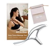 lifechill Strumento di massaggio dei punti trigger per massaggio profondo dei tessuti e Gua Sha, raschietto muscolare per alleviare il dolore di tutto il corpo, strumento per agopressione