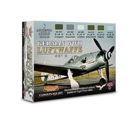 Lifecolor Set di colori acrilici CS07 Luftwaffe German WWII Set 2