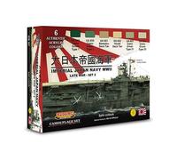 Lifecolor Set di colori acrilici CS37 Imperial Japan Navy WWII Late War Set 2