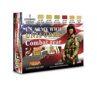 LIFECOLOR WWI U.S. ARMY UNIFORMS COLOR SET. 2 cod.CS18