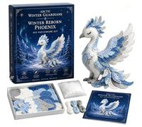 LIFECOSM 3D Arctic Winter Guardians DIY Patchwork Kit (Aurora Phoenix)
