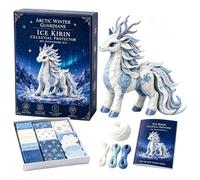 LIFECOSM 3D Arctic Winter Guardians DIY Patchwork Kit (Glacier Qilin)