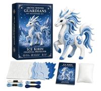 LIFECOSM 3D Arctic Winter Guardians DIY Patchwork Kit (Ice Kirin)
