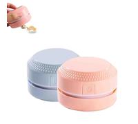 LIFECOSM Swiftvac - Smart Vacuum Cleaner, Swiftvac Robot Vacuum 3 in 1,Powerful 360° Rotating Suction Cleaning Without Dead Angles,for Car, Office, Home (blue+Pink)
