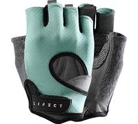 LIFECT Freedom Workout Gloves, Knuckle Weight Lifting Shorty Fingerless Gloves with Curved Open Back, for Powerlifting, Gym, Women and Men