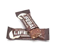 LifeFood - Barretta di cioccolato Lifebar, RAW, 47 g