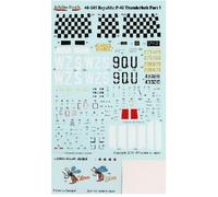 Lifelike Decals 1/48 P-47D Thunderbolt Part 7 Includes Eileen