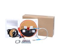Lifeline Rope High-Rise Escape Device - 15m/20m EmergencyY Discesa Kit di sicurezza per soccorso antincendio e lavoro sul tetto, set di discesa alternativo per la sicurezza del tetto, adatto per casa