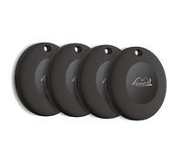 Lifemate Life Tag 4-Pack Tracker Bluetooth Compatibile con Apple iOS, Funziona con App “Dov’è”, Localizzatore per Chiavi, Portafogli, Zaini e Valigie, Impermeabile IP67, Batteria Lunga Durata