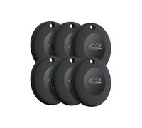 Lifemate Life Tag 6-Pack Tracker Bluetooth Compatibile con Apple iOS, Funziona con App “Dov’è”, Localizzatore Intelligente per Chiavi, Portafogli e Zaini, Impermeabile IP67, Batteria Lunga Durata