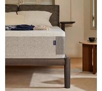 LIFEMENT, Essential, materasso in memory foam con infuso di rame, 30,5 cm, rigidità media, senza fibra di vetro, sollievo dalla pressione, schiume e copertura sicure e certificate (grigio, queen