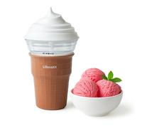 Lifenaxx Gelatiera Mini 450ml - Macchina per Gelato Compatta con Contenitore da