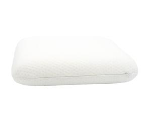 Lifenaxx LX-040, un cuscino ergonomico in memory foam di taglia M - Cuscino traspirante per il supporto di collo e spalle - Si adatta alla forma della testa, per chi dorme sulla schiena e sul fianco
