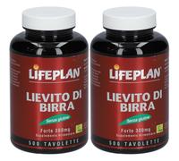 LIFEPLAN® Lievito di Birra 2x150 g Compresse masticabili