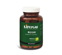 Lifeplan Reishi 480 mg - Integratore alimentare per le difese immunitarie, 60 capsule
