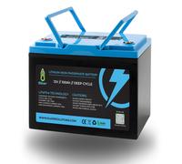 LiFePO4 Batteria 12V 24V 36V 48V - 50Ah 100AH 200Ah 300Ah 400Ah Bluetooth/LED