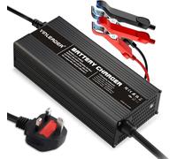 LiFePO4 Caricabatteria da auto 20 A 12 V, caricabatterie intelligente completamente automatico per batterie al litio ferro fosfato 14,6 V 20 A - Protezione multipla Dimensioni compatte
