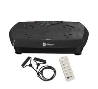 LifePro HexaPlate - Pedana Vibrante 120 Velocità, 9 Programmi, 150kg, Nera