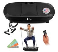 LifePro Rumblex Max 4D Vibration Plate Exercise Machine | Piastra vibrante per esercizi con bande di resistenza per fitness, recupero e allenamento a casa