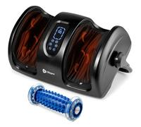 LifePro Shiatsu Massaggiatore per piedi con calore | Massaggio impastante profondo | Massaggiatore elettrico per piedi per gambe, polpacci, piedi, caviglie con rullo gratuito