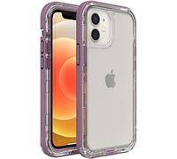 LifeProof per Apple iPhone 12 mini, Custodia sottile resistente a cadute, polvere e neve, gamma Next , Trasparente/Viola
