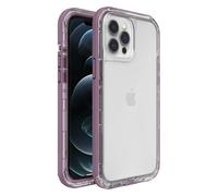 LifeProof per Apple iPhone 12 Pro Max, Custodia sottile resistente a cadute, polvere e neve, gamma Next , Trasparente/Viola