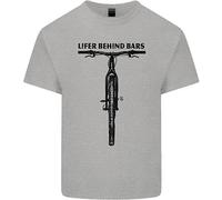 Lifer Behind Bars Maglietta Divertente Per Ciclismo Bambini