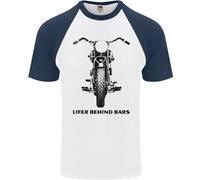 Lifer Dietro Le Sbarre Maglietta Baseball S/S Per Uomo