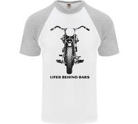 Lifer Dietro Le Sbarre Maglietta Baseball S/S Per Uomo