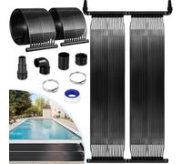 LIFERUN Collettore Solare per Piscina 300x150 cm, Riscaldatore per Piscina, Riscaldamento Solare per Piscine, Riscaldatore Solare, Piscina 4,2㎡ Fino a 24000Litri Contenuto d'Acqua, Riscaldante Solare