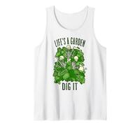 Life's A Garden Dig It - Scheletro da Giardiniere Divertente Canotta