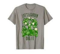 Life's A Garden Dig It - Scheletro da Giardiniere Divertente Maglietta