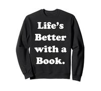 Life's Better With A Book Reading Quote Felpa