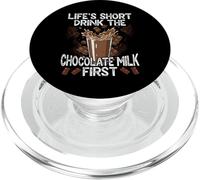 Life's Short Drink Cioccolato Latte PopSockets PopGrip per MagSafe
