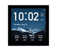 LifeSmart Pannello Nature Mini | Schermo touch IPS ad alta definizione 480 x 480 | Altoparlante integrato | Compatibile con Alexa e Google Home
