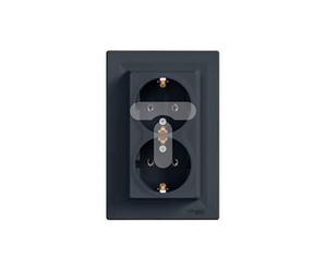 LifeSpace EPH9900171 Schuko doble Antracita