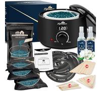 Lifestance Set di ceretta professionale, scaldacera per depilazione