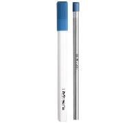 LifeStraw Sip - Cannuccia riutilizzabile in acciaio inox con custodia per il trasporto, rimuove microplastiche, batteri e parassiti, per viaggi e uso quotidiano, blu tempesta
